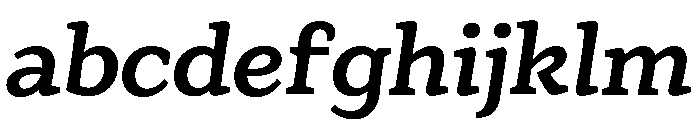 Eroika Slab Regular Italic FONT