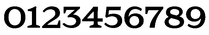 Eroika Slab Regular Font OTHER CHARS