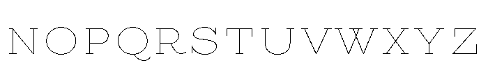 Erotica Capitals Thin Font UPPERCASE
