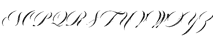 Erotica Inline Font UPPERCASE