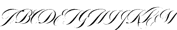 Erotica Small Font UPPERCASE
