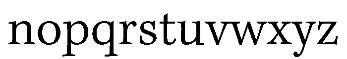 Estratto Variable Light Font LOWERCASE