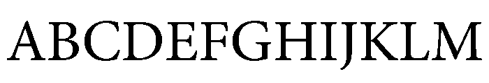 Estratto Variable Regular Font UPPERCASE