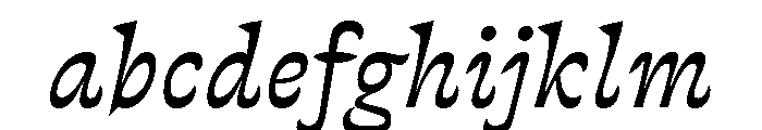 Estrojeune Italic FONT