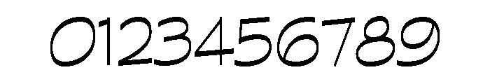 Estrojeune Light Font OTHER CHARS