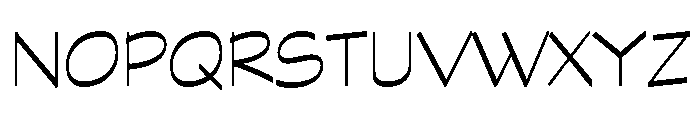 Estrojeune Light Font UPPERCASE