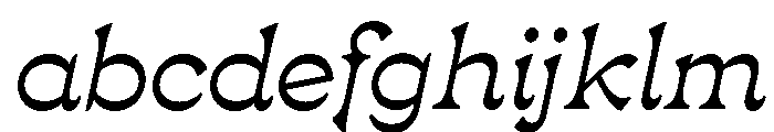 Estrojeune Medium Italic FONT