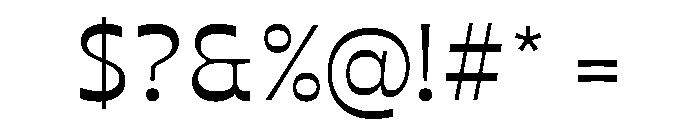 Estrojeune Medium Font OTHER CHARS