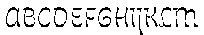 Estrojeune Regular Font UPPERCASE