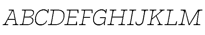 Estrojeune Thin Italic Font UPPERCASE