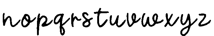 Esben Font LOWERCASE