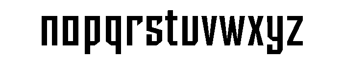 Escape Dribble Font LOWERCASE