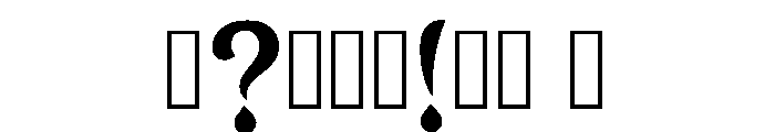 Esin Regular Font OTHER CHARS