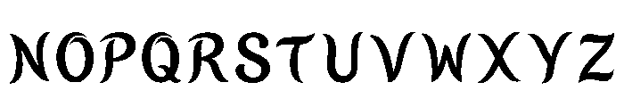 Esin Regular Font LOWERCASE