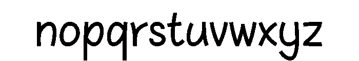 Eskul Jokes Font LOWERCASE