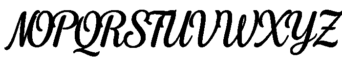 Esmeralda Regular Font UPPERCASE