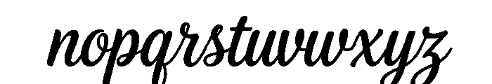Esmeralda Regular Font LOWERCASE