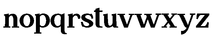 Espena-Bold Font LOWERCASE