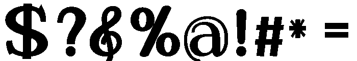 Espena-ExtraBold Font OTHER CHARS