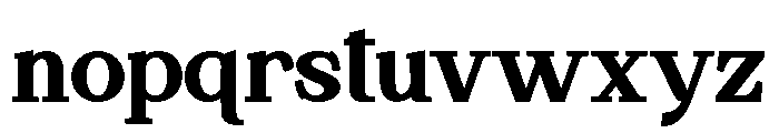 Espena-ExtraBold Font LOWERCASE