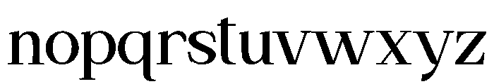Espena-Medium Font LOWERCASE
