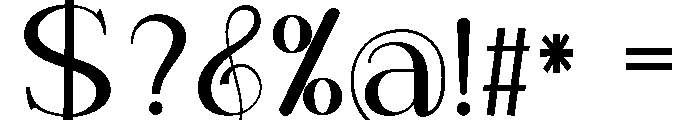 Espena-Regular Font OTHER CHARS