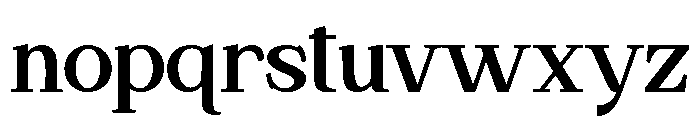 Espena-SemiBold Font LOWERCASE