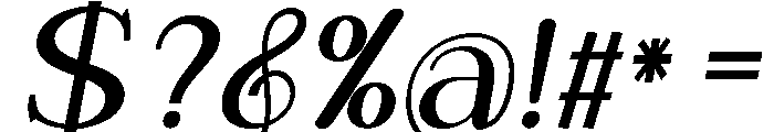 Espenaslant-Medium Font OTHER CHARS