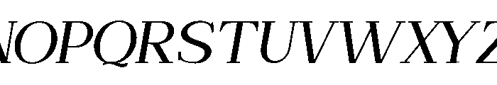 Espenaslant-Medium Font UPPERCASE