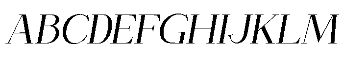 Espenaslant-Regular Font UPPERCASE