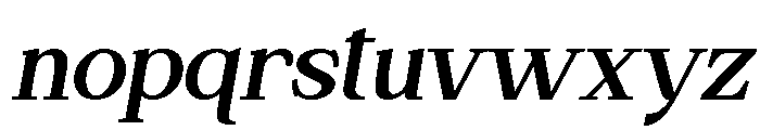 Espenaslant-SemiBold Font LOWERCASE