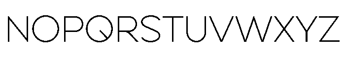 Espial Sans Font UPPERCASE