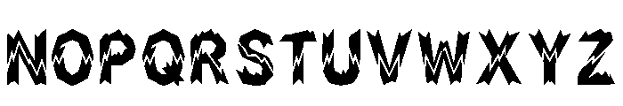Esra Regular Font UPPERCASE