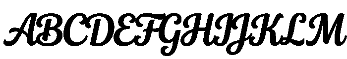 Esrellita Regular Font UPPERCASE