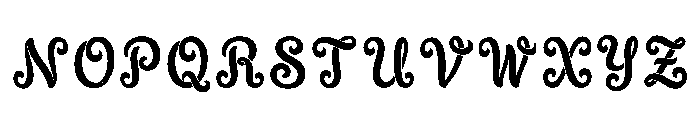 Estee Regular Font LOWERCASE