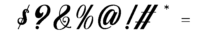 EstellarCalligraphy-Regular Font OTHER CHARS