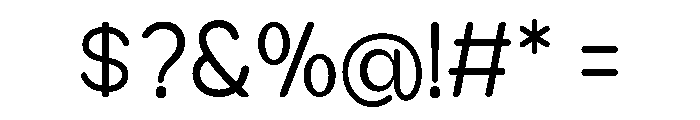 EstelleSans-Regular Font OTHER CHARS