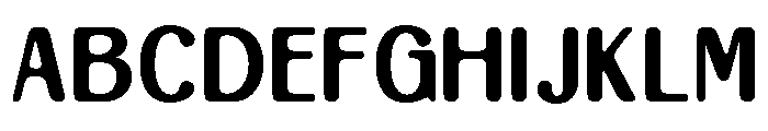 Esteta Sans Regular Font UPPERCASE