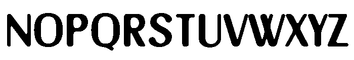 Esteta Sans Regular Font UPPERCASE