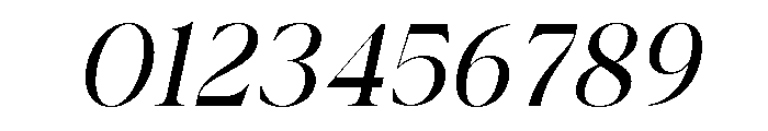 Esthary Italic Font OTHER CHARS