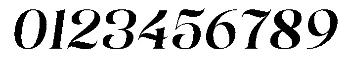 Esthetic Beauty Italic Font OTHER CHARS