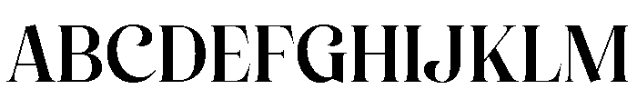 Esthetic Beauty Regular Font UPPERCASE