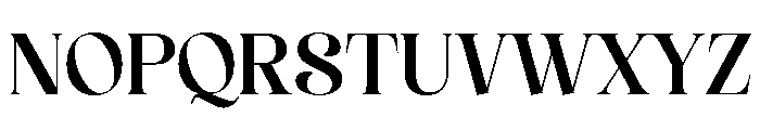 Esthetic Beauty Regular Font UPPERCASE