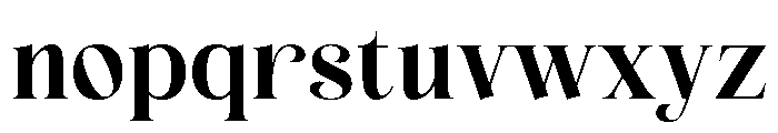 Esthetic Beauty Regular Font LOWERCASE