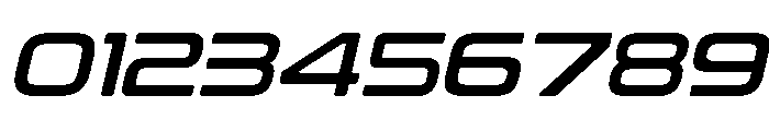 Estrada Bold Italic Font OTHER CHARS