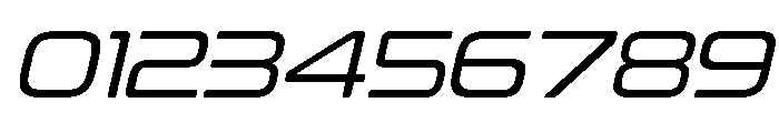 Estrada Italic Font OTHER CHARS