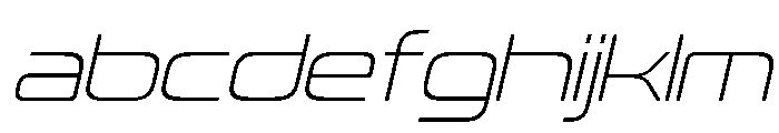 Estrada Thin Italic FONT