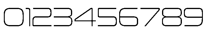 Estrada Thin Font OTHER CHARS