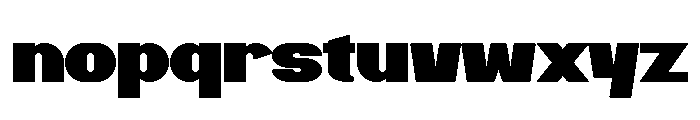 Eswak Font LOWERCASE