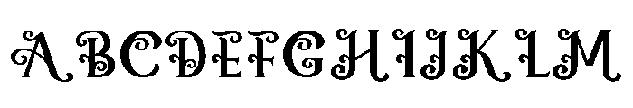 estetique Regular Font UPPERCASE